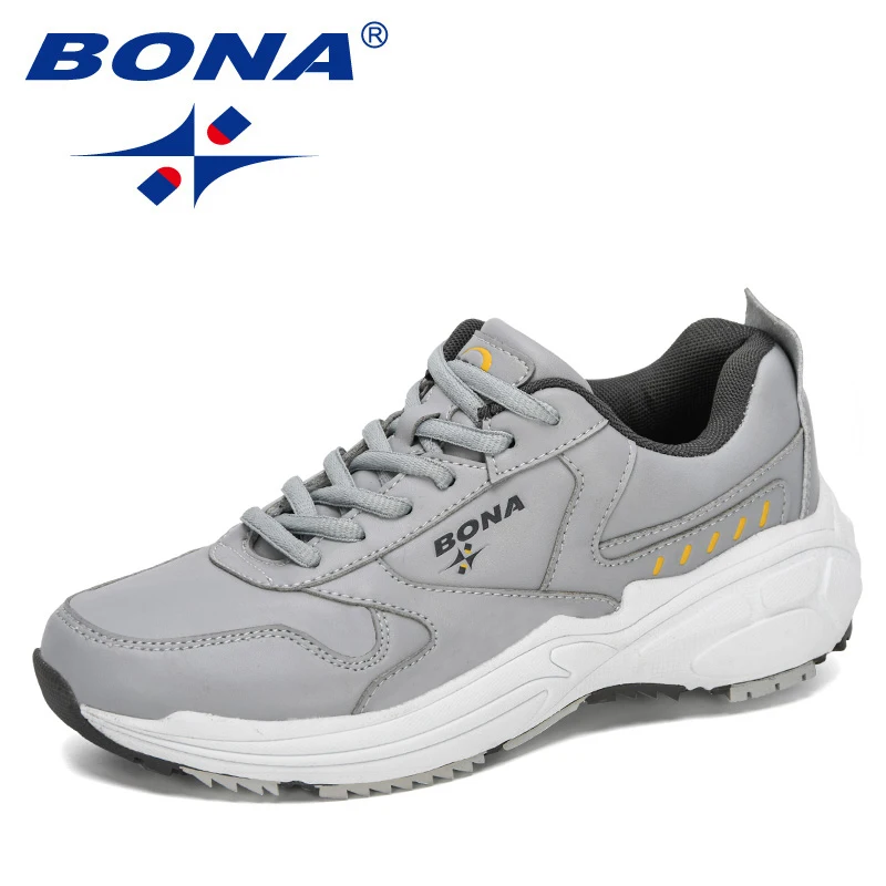 Running Shoes BONA New Designers Classics Sneakers Running Shoes Women Outdoor Sports Shoes Comfortable Running Ladies Walking Shoe