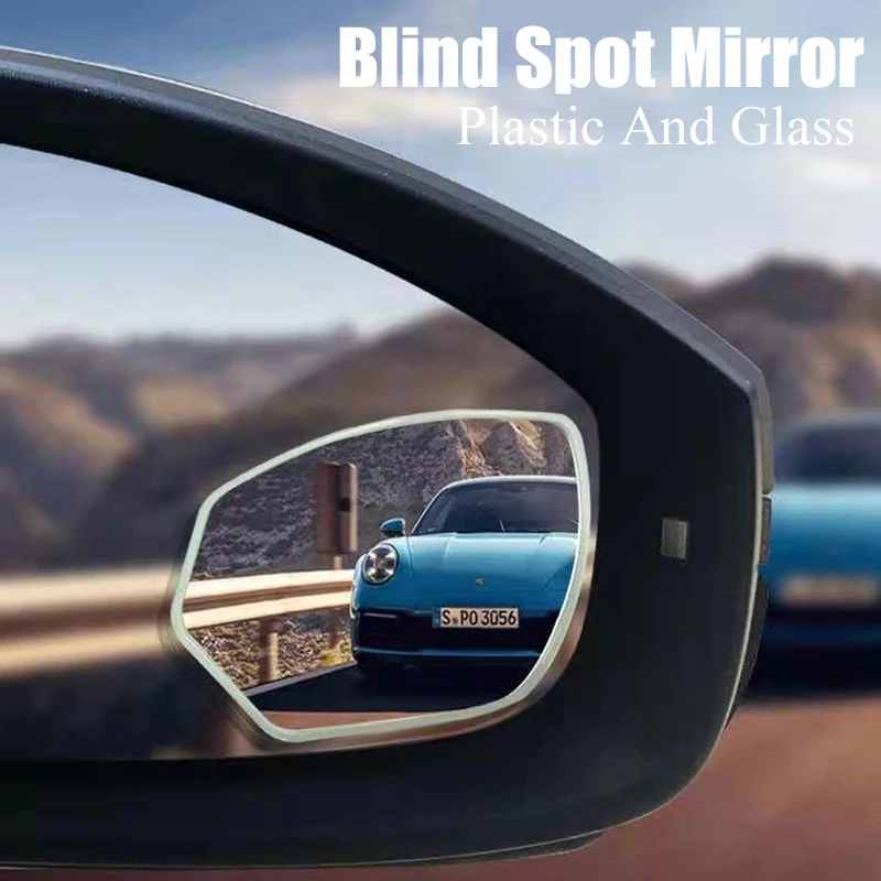 2pcs Car Blind Spot Mirrors Universal Auto Rainproof Antifog