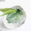 Thick Crystal Glass Vase Irregular Hydroponic Vases Small Mouthed Vase Decorative Vases Flower Arrangement Flowers Vessels 4