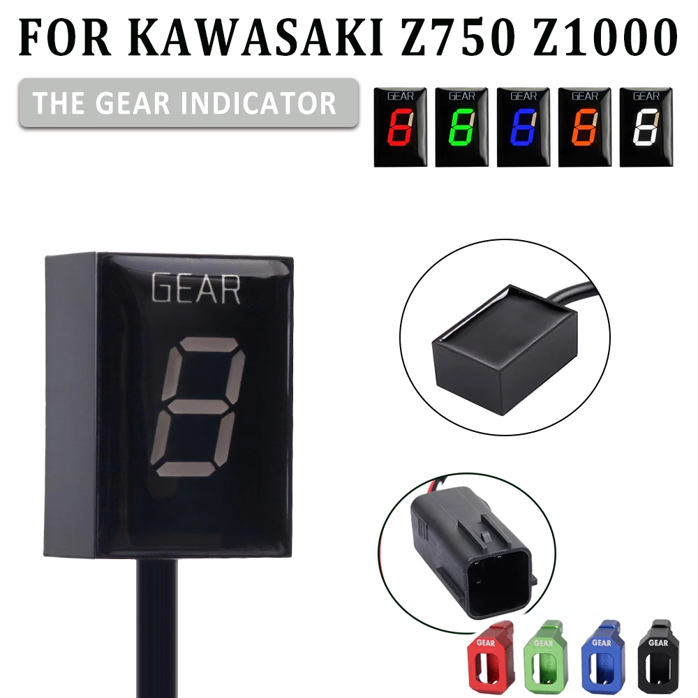 Motorcycle LED Gear Indicator Speed Display Meter