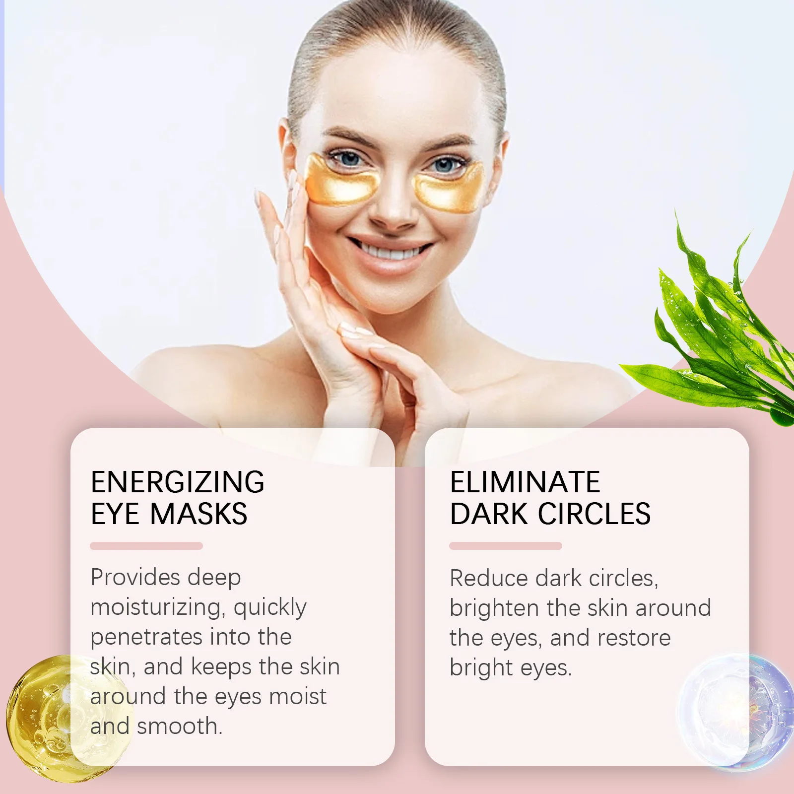 Crystal Eye Patches Anti Dark Circles Lifting Firming Eyes Bags Removal Fade Fine Lines Anti Wrinkle Aging Moisturizing Eye Mask 5