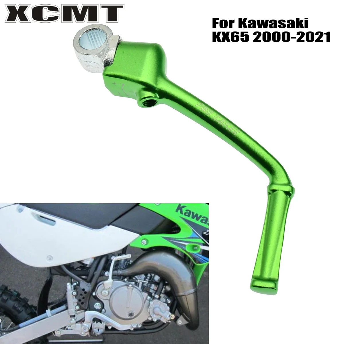 

Motocross Parts CNC Forged Kick Start Starter Lever Pedal For Kawasaki 2-Stroke KX65 KX 65 2000-2021 2016 2015 2014 2013 2012