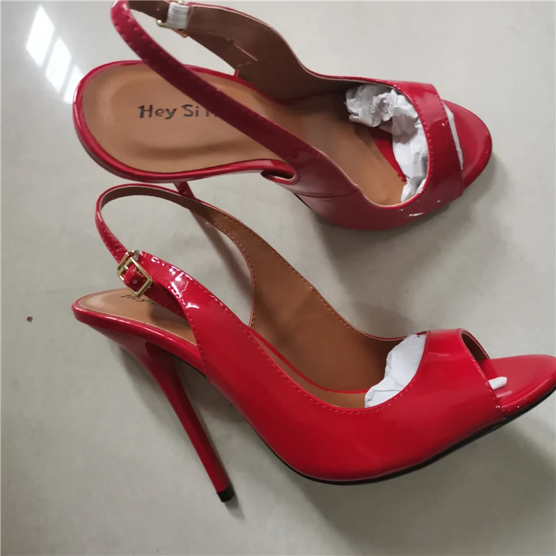 Sandals Peep Toe Summer for Women Elegant Large Size High Heels Mules Slingbacks Sexy Wedding Party women sandals women high heels