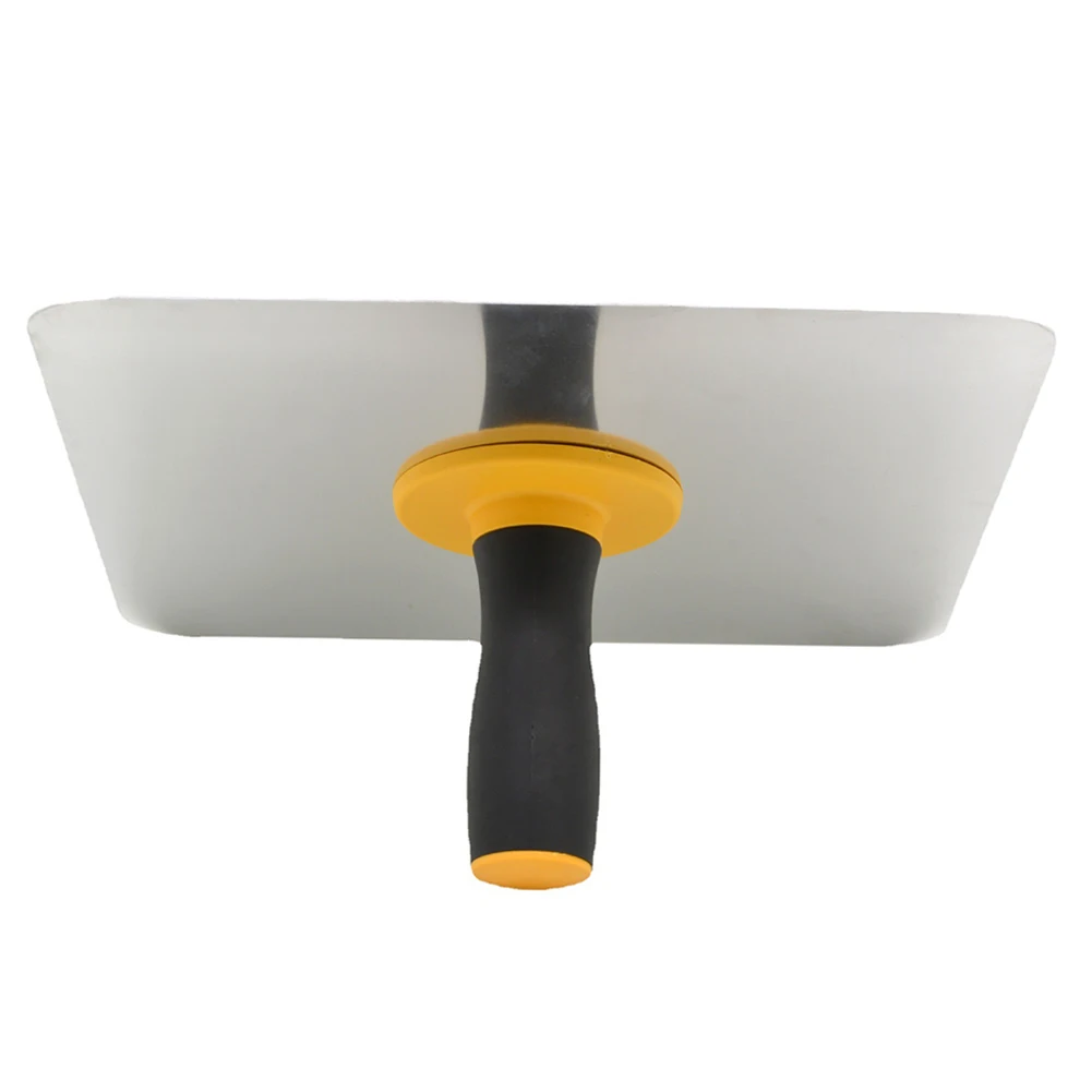 Aluminium Plastering Board with Soft Grip Handle Mortar Tool Grey Board Lightweight for Cement Mortar Drywall for Plasterer
