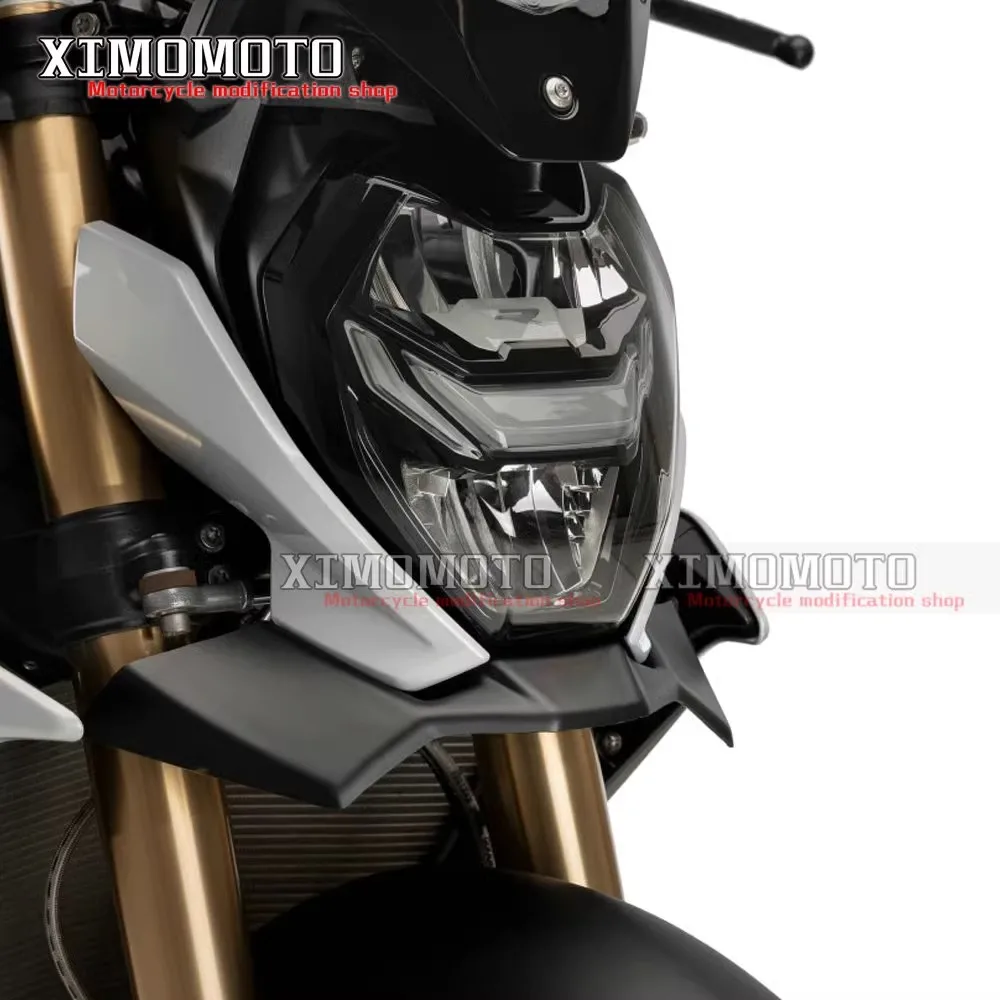 Aerodynamic Winglet Fairing for Motorcycles - Enhanced Downforce Spoiler for Naked Front