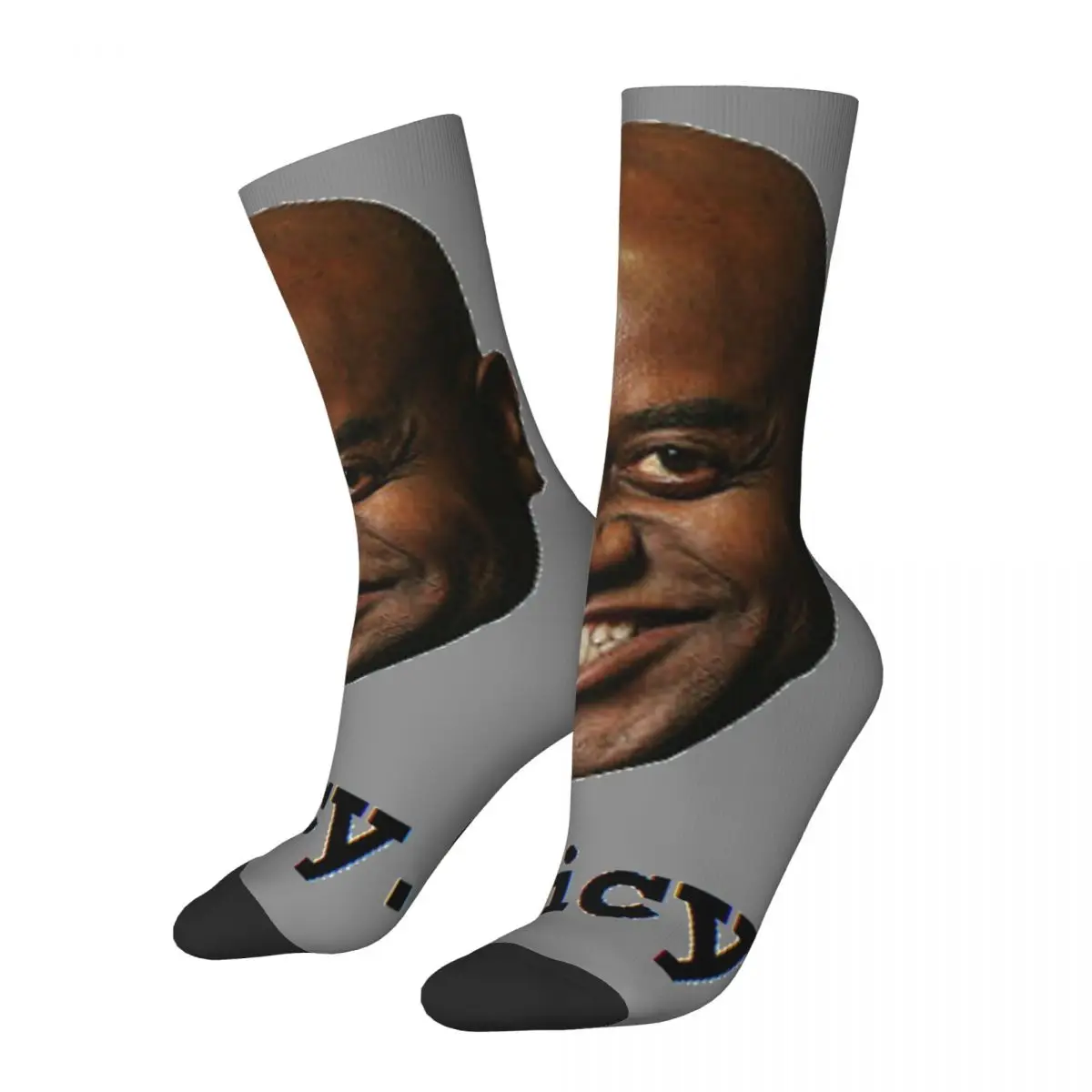 

Носки компрессионные мужские в стиле хип-хоп, винтажные пряные сумасшедшие унисекс носки с принтом Эйнсли хариотт мема, для ТВ-шоу, уличного стиля