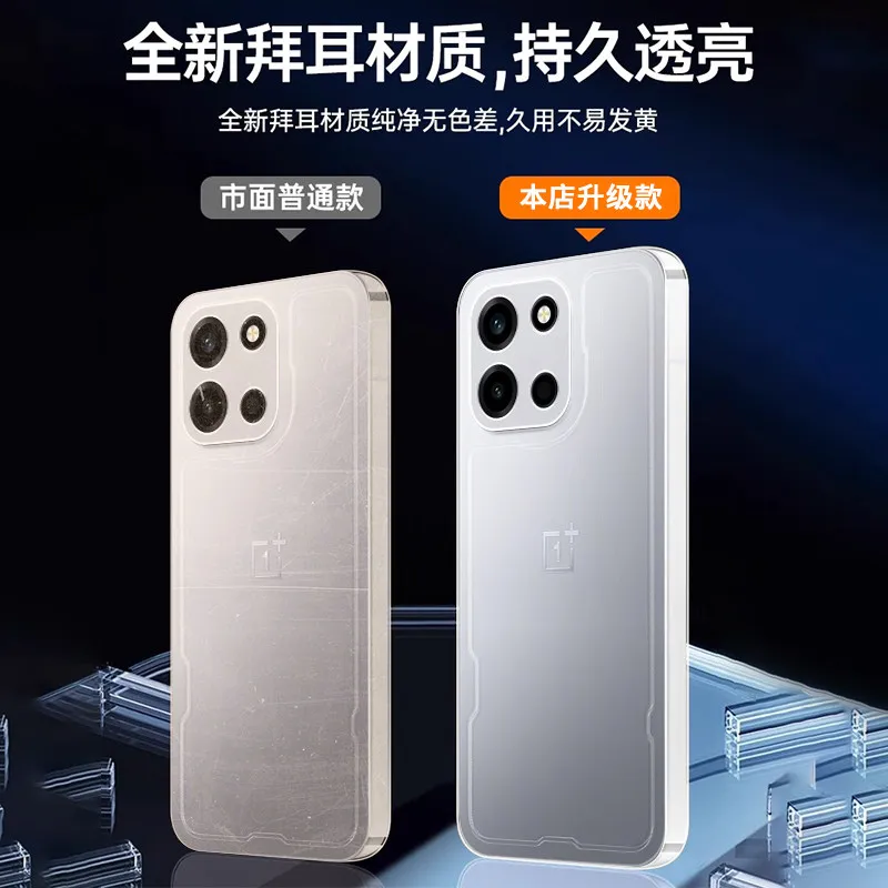 Transparent Silicone Soft Phone Case with Ultra-Thin TPU and Camera Protection