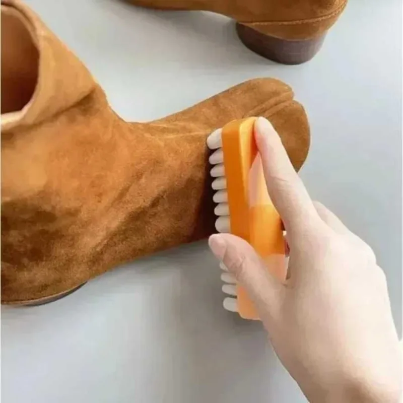 20PCS Shoe Brush Tumbled Leather Shoes Suede Brush Eraser Cleaning Anti Buckskin Suede Shoe Rhubarb Boot