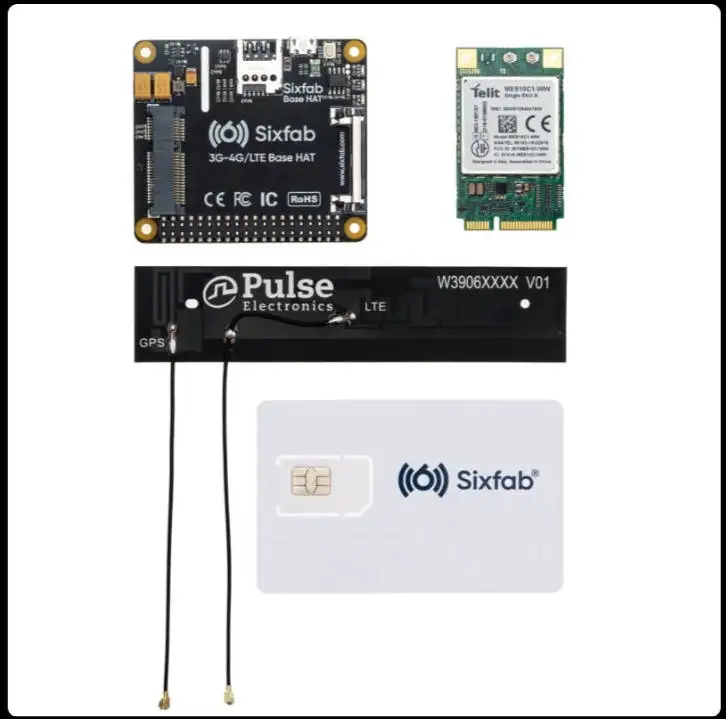 

Raspberry Pi Cellular IoT Kit (LTE-M)