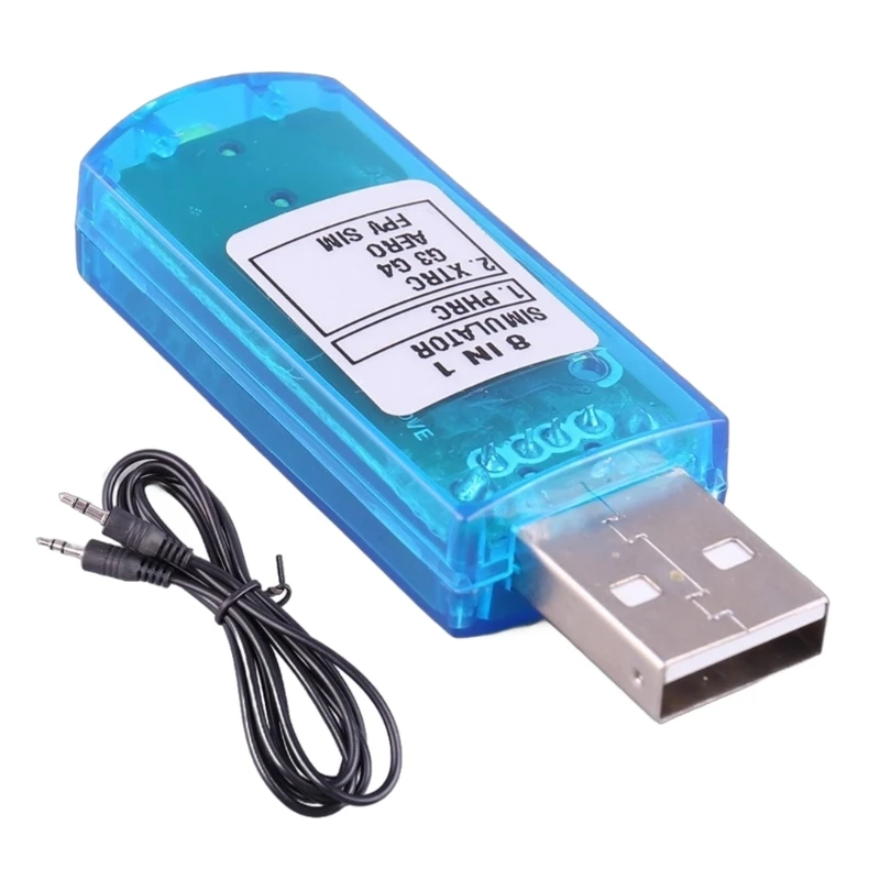 

QX2B 8 в 1 USB-симуляторы полета FPV Контроллеры самолетов для вертолетов с кабелем