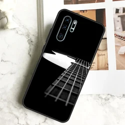 Custodia per telefono con design di chitarra musicale vintage