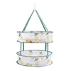 Anti-deformation Household Clothes Basket Clothes Drying Net Socks Drying Sweater Clothes Net Pocket Flat Clothes Drying Rack 5