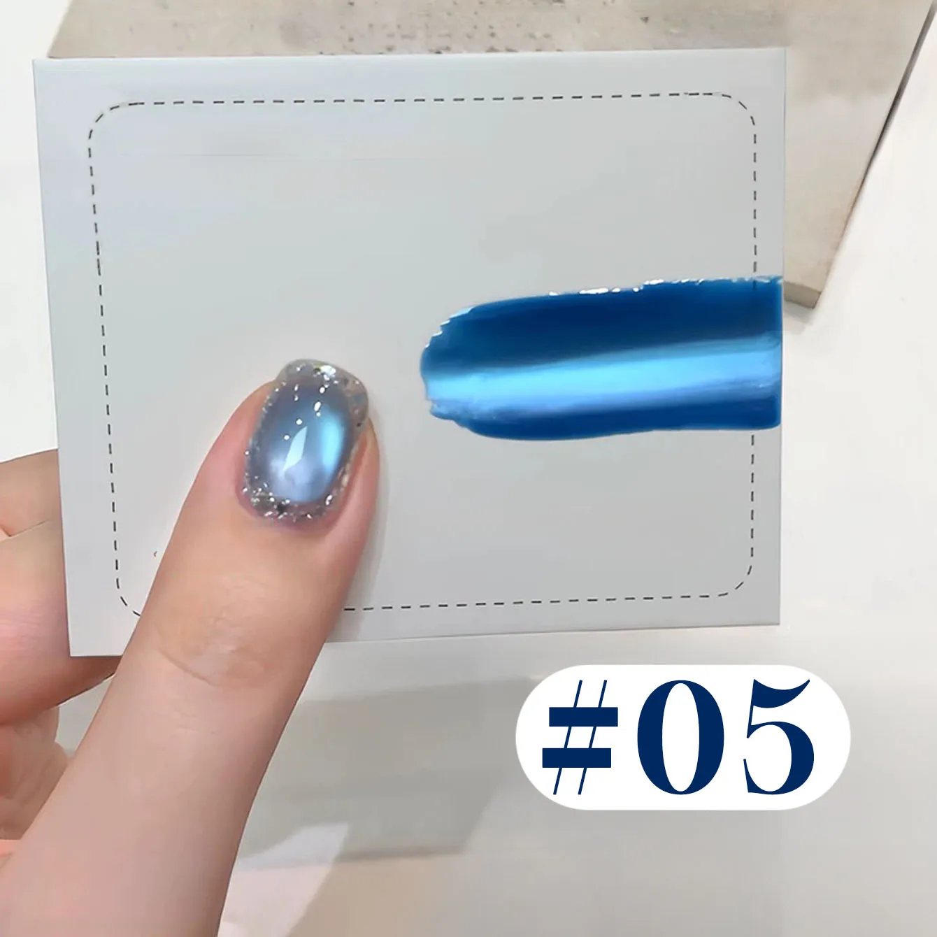 12ML Strobe Green Cat Eye Magnetic Gel Polish - Summer Nail Collection