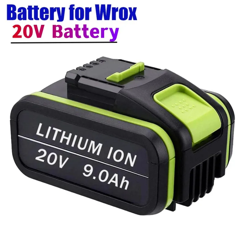 

Новая запасная аккумуляторная батарея 20v900 0 мАч для worxpower tools3551wa3553 wx390 wx176 wx178 wx386 wx678