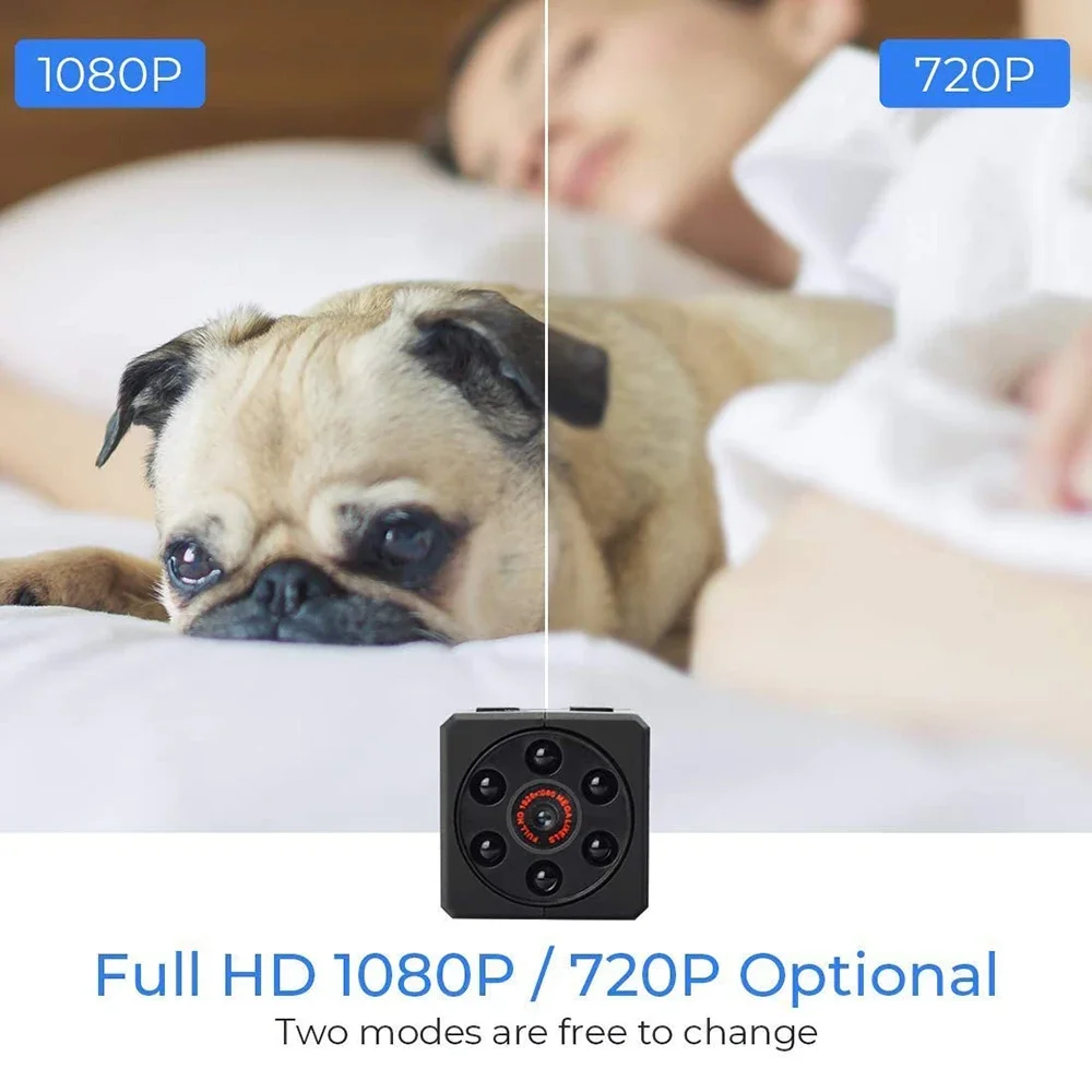 1080P HD Mini Telecamera Wifi Visione Notturna Telecamere Di - Foto 3