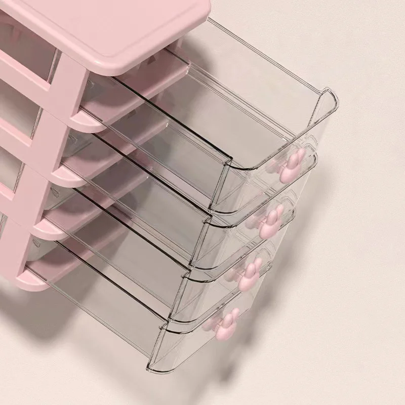 Makeup Organizer Makeup Storage Box Cosmetic Storage Box Storage Box 1pc Countertop Storage Box Makeup Storage Container Desktop Drawer Type Box Hair Accessories Sundries Rack