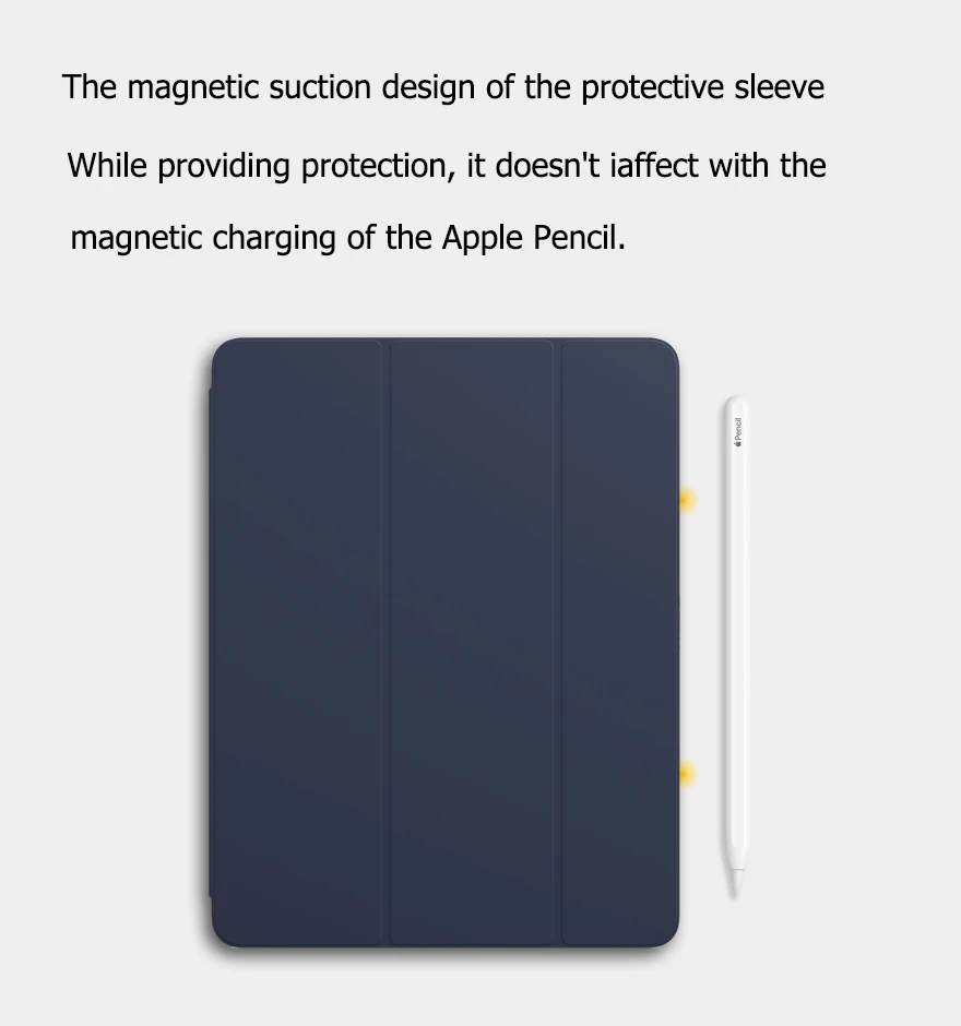 Official Original Case for 2024 iPad Pro 11 12.9 13 Case for Apple ipad Air 4 5 11 13 10.9 inch Mini 6 Smart Magnetic Case Cover 6