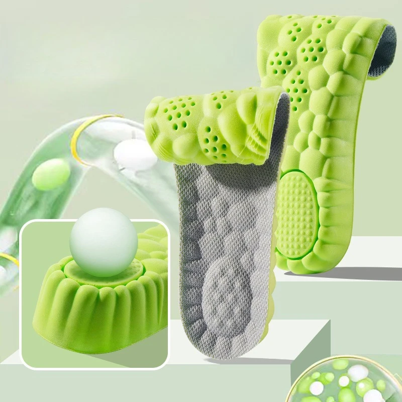 1Pair Height Increase Insoles Breathable Anti-Odor Insole Shock Absorbing...