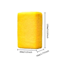 Microfiber Applicator Pads, Premium Microfiber Sponge, Car Wash Sponge and Cleaning Pads, Perfect for Effortless Wax, Sealant 2