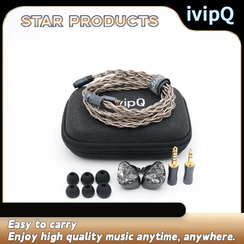 Ivipq conch-ワイヤレスヘッドセットv12 2dd 6ba,アップグレードされた