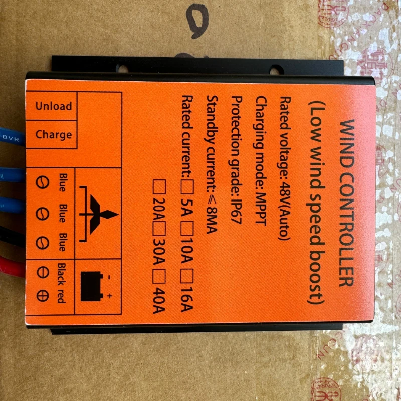 Wind Turbine Generator Wind Charge Controller 12V 24V 48V MPPT 20000W 10A 20A 30A 40A Waterproof IP67 For Home Energy wind turbine charge controller