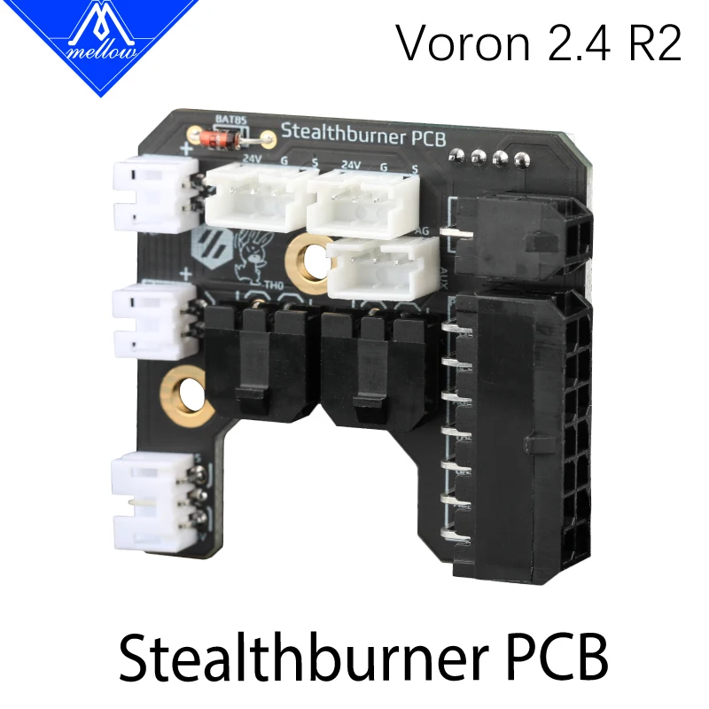 Mellow Voron-trident Stealthburner Toolhead Pcb Board para Impressora 3d 2.4 r2 Fblk1213