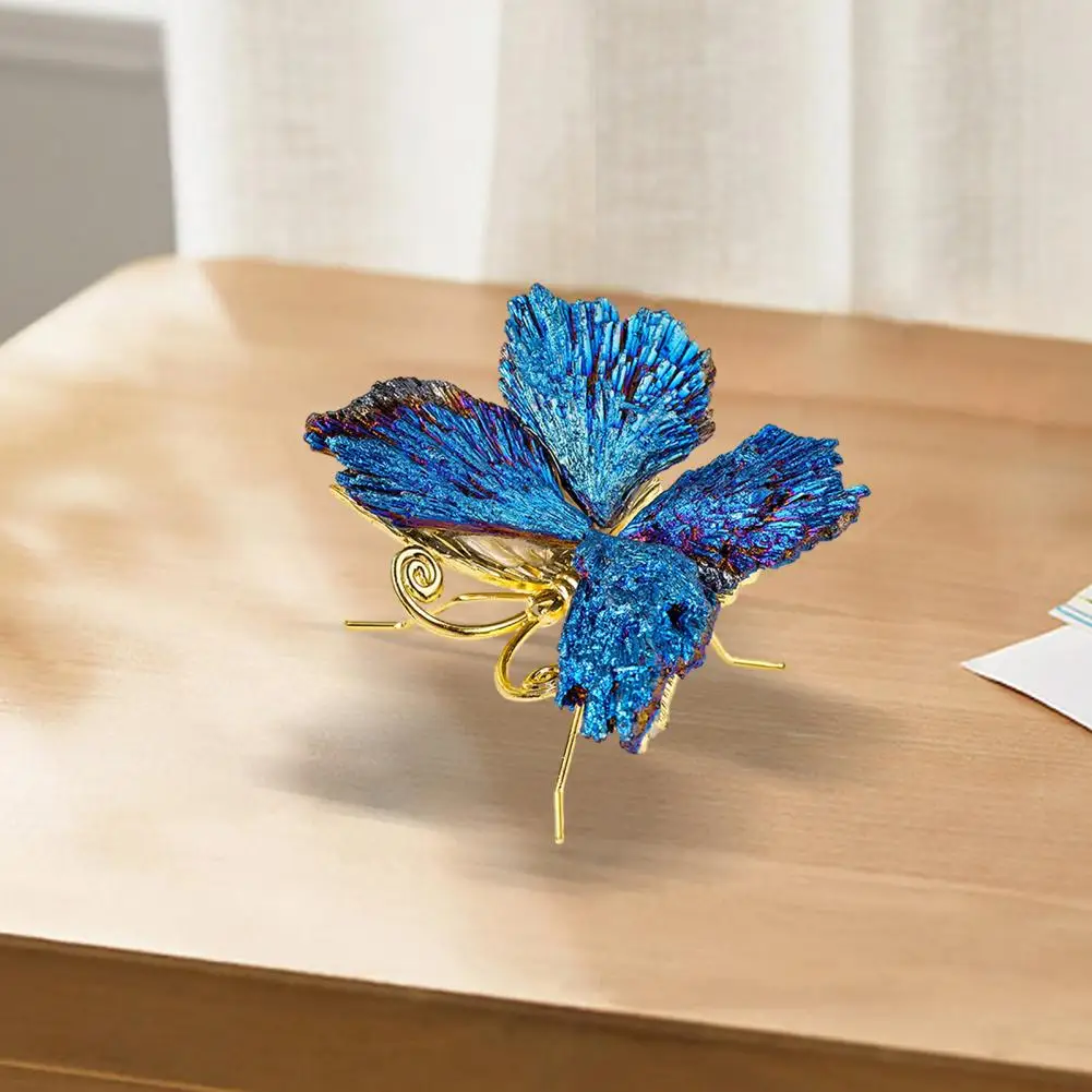 

Artificial Butterfly Figurine Elegant Butterfly Figurine Set for Home Decor Party Decoration Exquisite Workmanship Sparkling