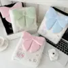 Cute Plush Photocard Binder Sleeves Book Photocard Holder A6 Binder 6 Ring Photocard Album for Photo Card Collector Book 3