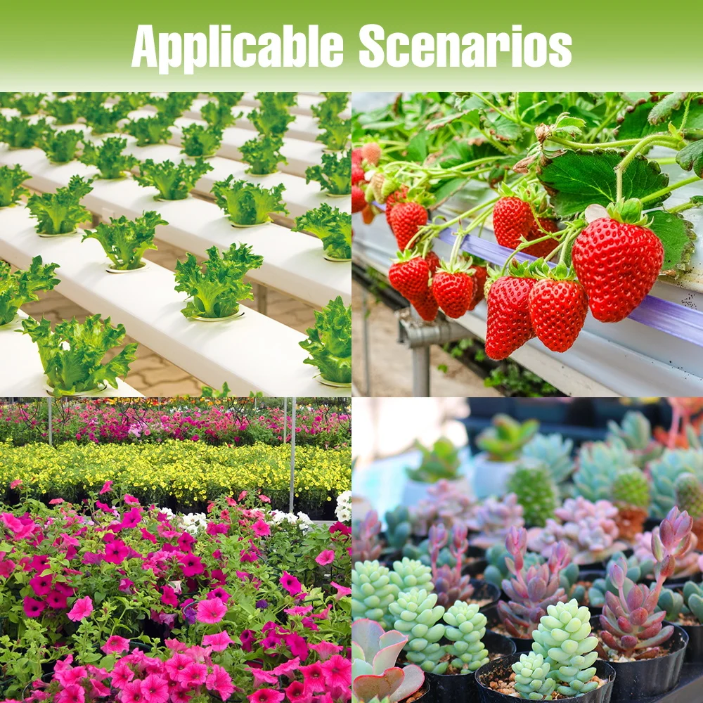 Full Spectrum LED Grow Lights for Indoor Plants and Greenhouses