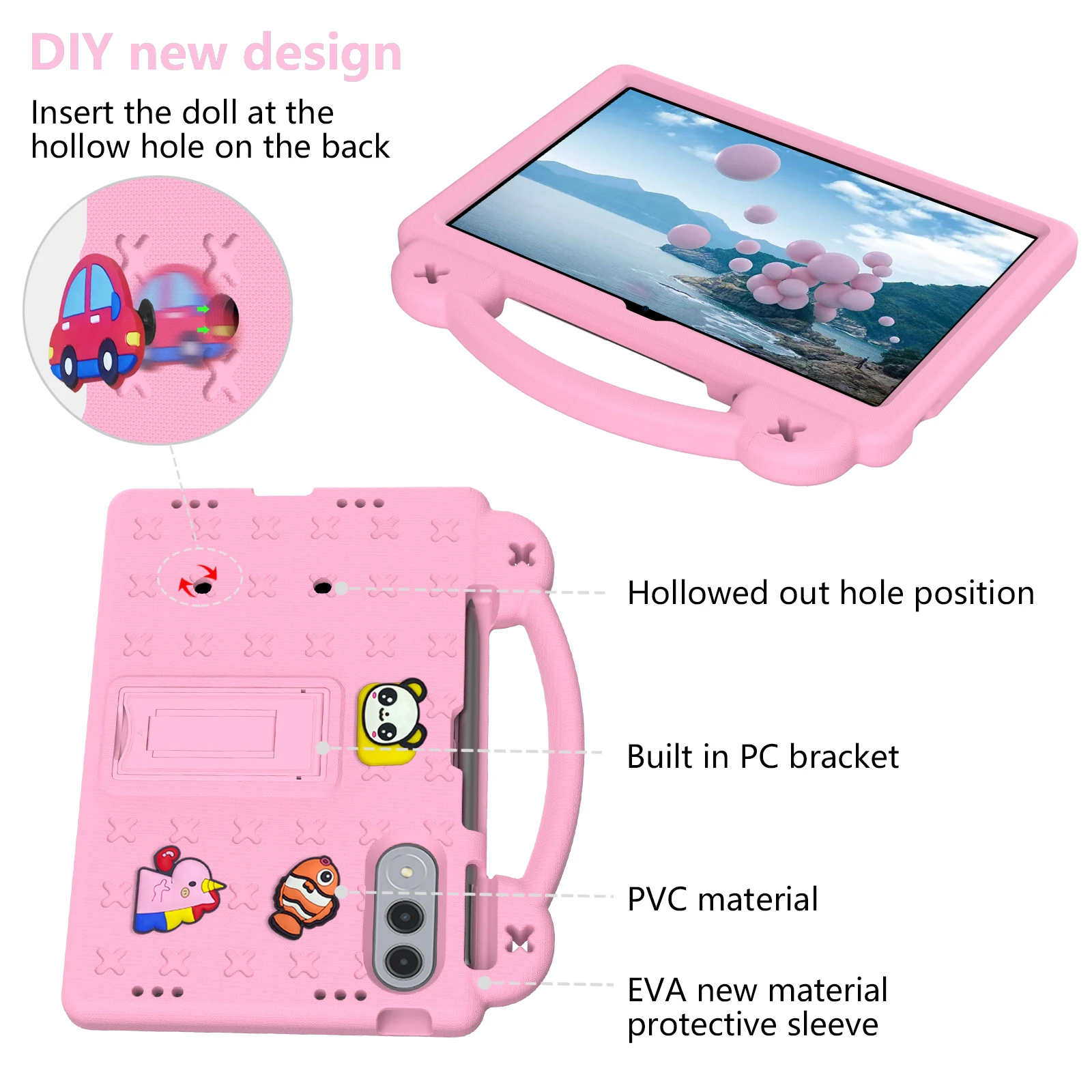 Cartoon Eva Standhülle Für Lenovo Xiaoxin Pad Pro Gt Tablet_voghion.com