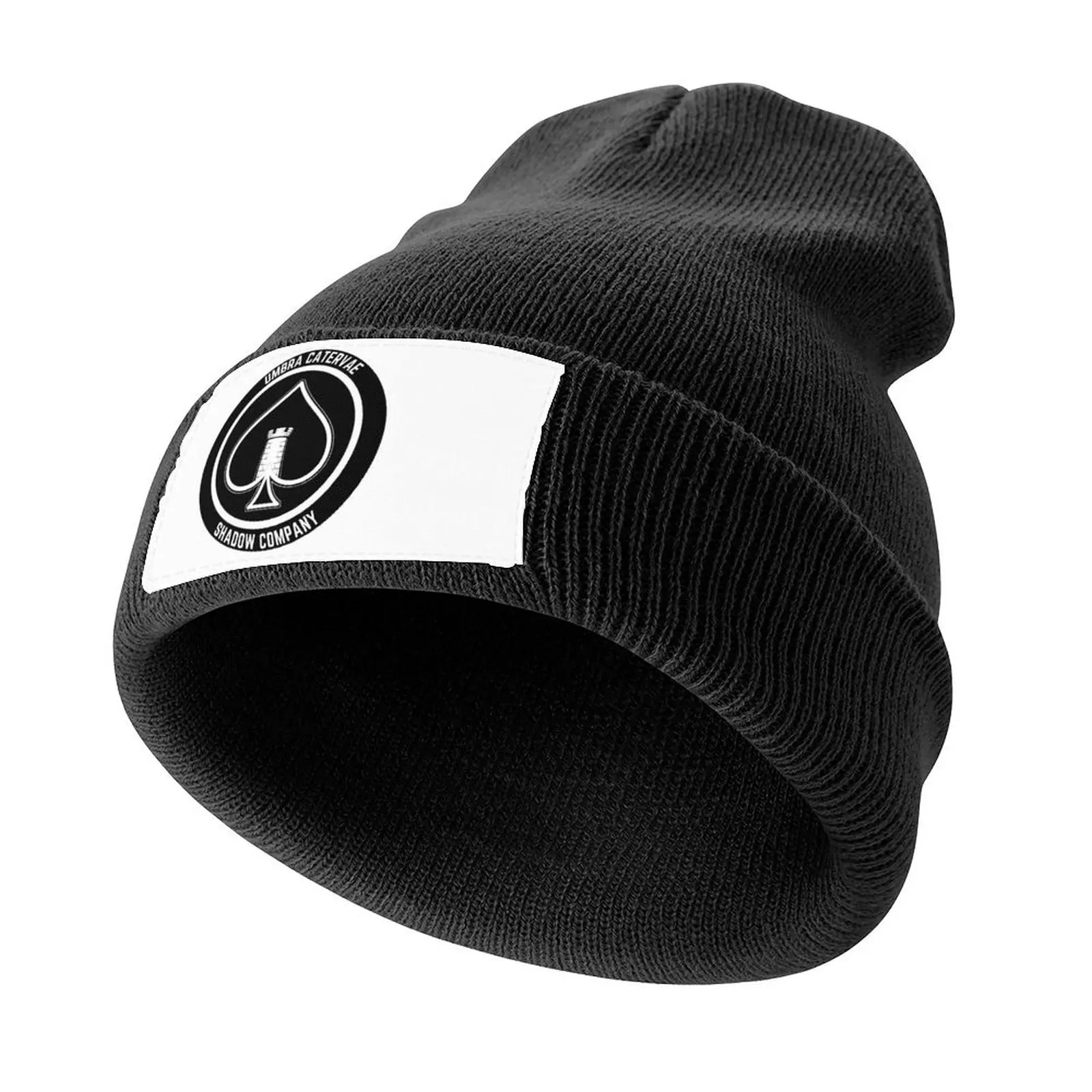 

Shadow Company Emblem Knitted Cap Rave funny hat For Man Women's