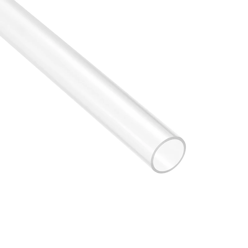 1pcs O.D 6-50mm Transparent Acrylic Pipe 305mm Length Plastic Pipe Fittings