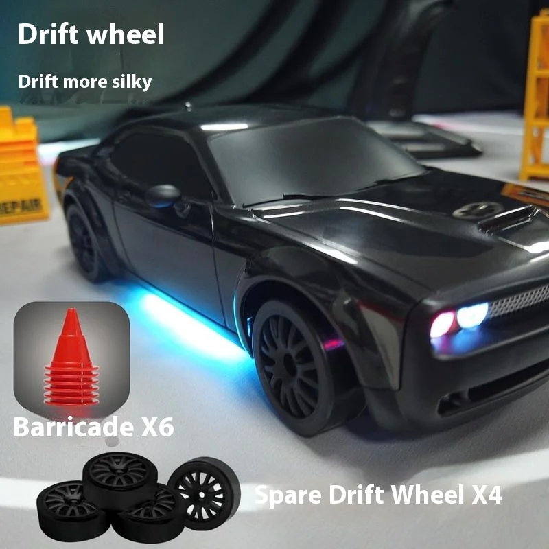 Drift rc car FAYYE FQD 10 Full throttle control with gyroscope 1/20 rc cars 4WD Lighting control Racing Simulation Model Toy Gif 3