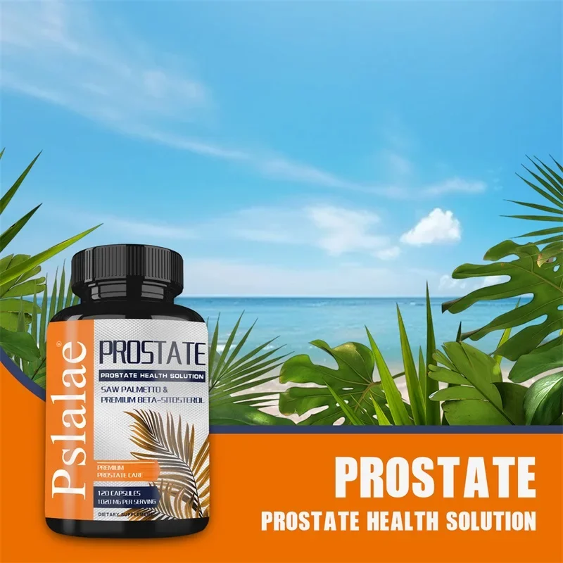 Prostate Capsules-Saw Palmetto, Supports Men's Prostate Health and Relieves Bladder and Urinary Tract Problems