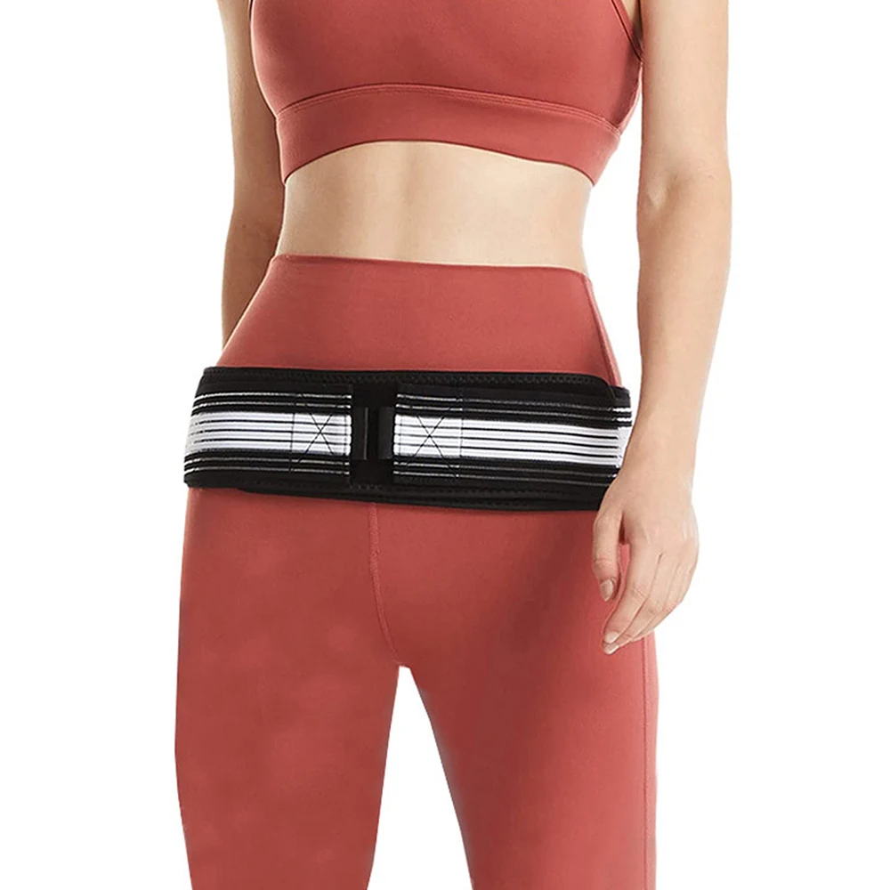 

Регулируемый тазовый поддерживающий пояс для бедер, снятия боли в спине, неопреновый, Женский поддерживающий пояс для суставов