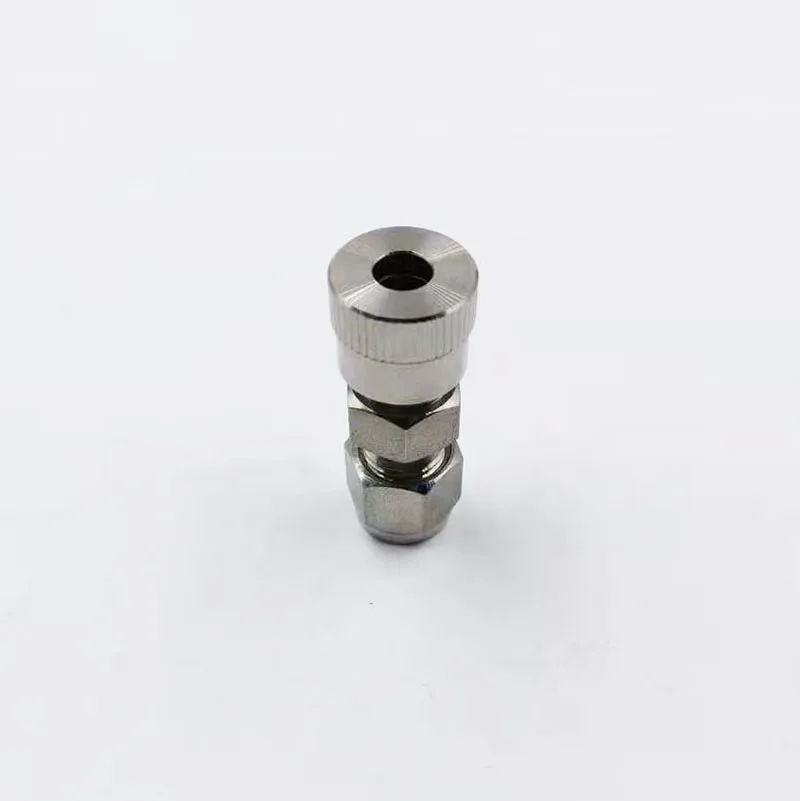 SS-6M-UT-6-200, Stainless Steel Ultra-Torr Vacuum Fitting, Tube Fitting Union, 6mm Ultra-Torr Fitting x 1/8 in. Tube OD
