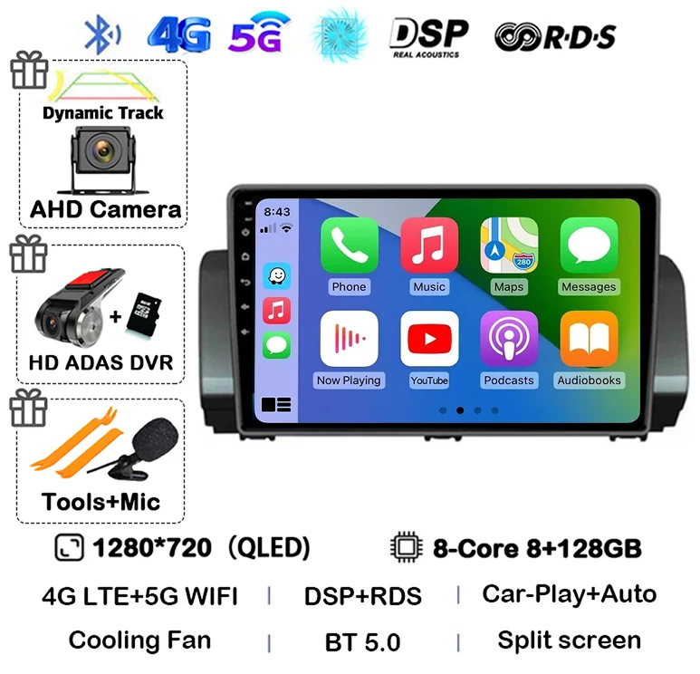 8G-128G CAM DVR