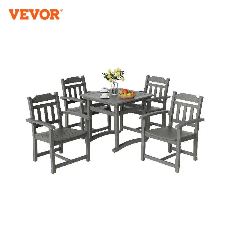 5 Pcs Patio Dining Set Outdoor, Poolside 1