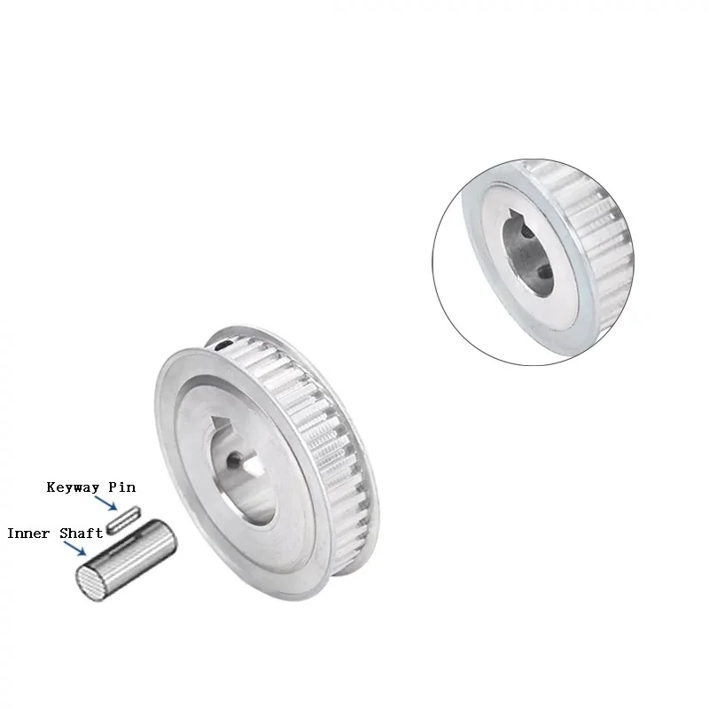 1pcs XL Timing Pulley Bore 5-20mm 20T/22T/24T/25T/30T/32T/35T/36T/40 Tooth Synchronous Wheels AF Type for Belt Width 10mm timing belt pulley timing pulley