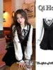 2025 Spring and Autumn New Splicing Shirt Collar Fake Two piece Dress Gentle Slimming Small College Style Long Sleeve Skirt 1