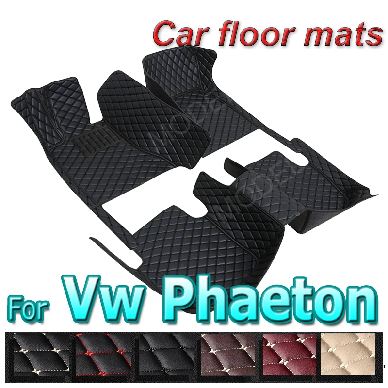 

Автомобильные 3D коврики на заказ для Volkswagen Vw Phaeton 2007-2016 Jetta 2013-2019 2020-2023, аксессуары для интерьера из искусственной кожи