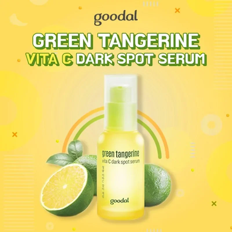 Goodal Green Tangerine Vita C Dark Spot Care Serum 30ml Whitening Cream Face Fade Freckle Korea Skin Product icon skin сыворотка c 3d витамином с для лица re vita c supreme glow 30 мл