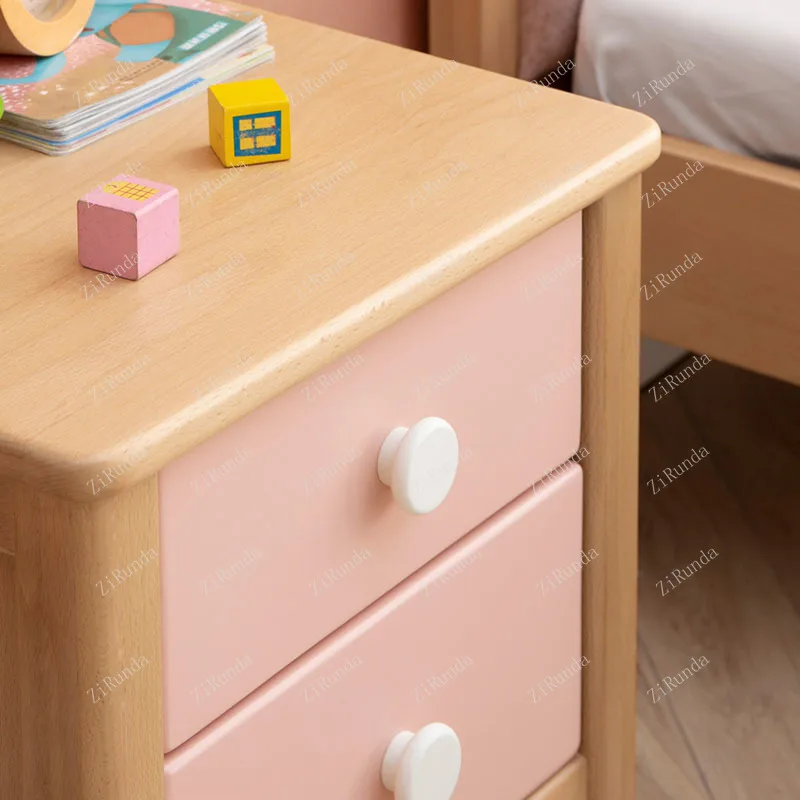 ~Filing Bedroom Children's Nightstands Small Dressing Ranking Drawers Bedside Tables Gamer Coffee Comodino Cute Furniture