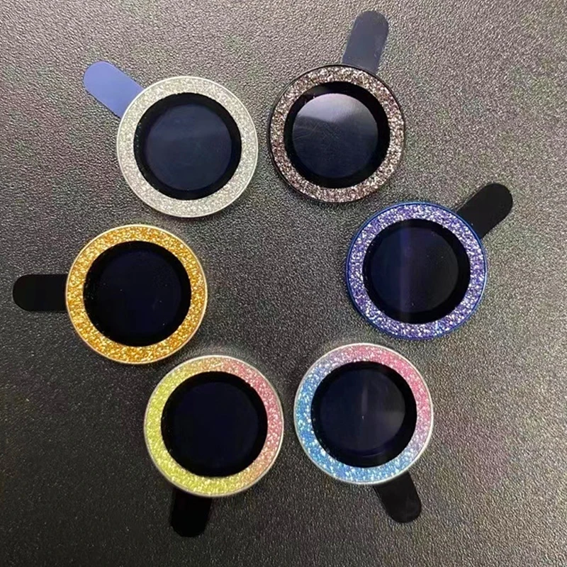 Elmas Kamera Lens Koruyucu Cam iPhone 11 12 13 Pro Max 12 Mini Kamera Metal Halka Kılıfı iPhone 12pro 11 pro_voghion.com