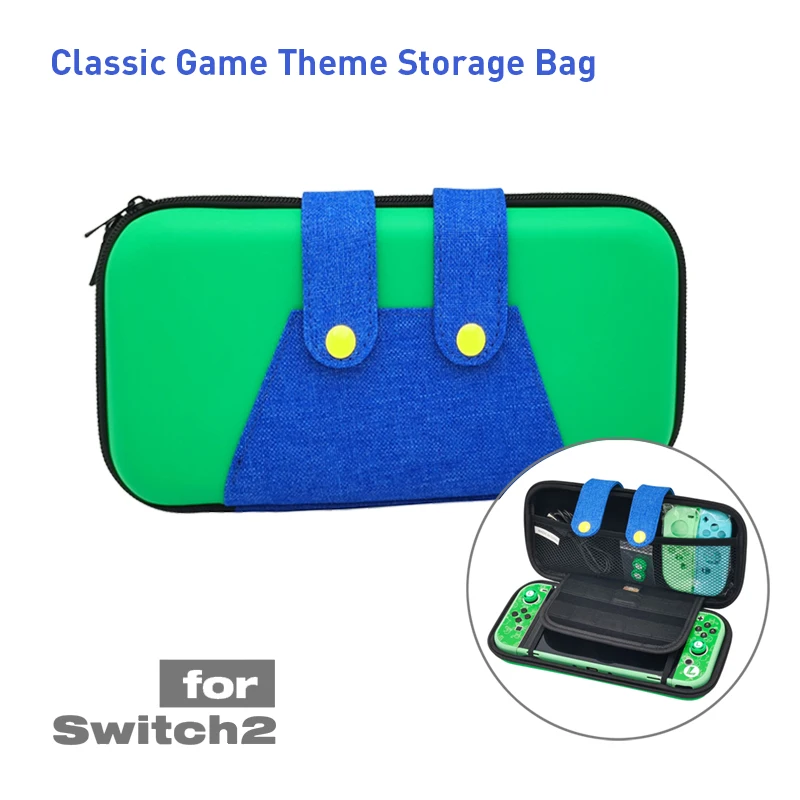 Case Shell Cover Skin Luig Style Portable Hard Protective Storage Bag For NS Switch 2 Game Accessories_voghion.com