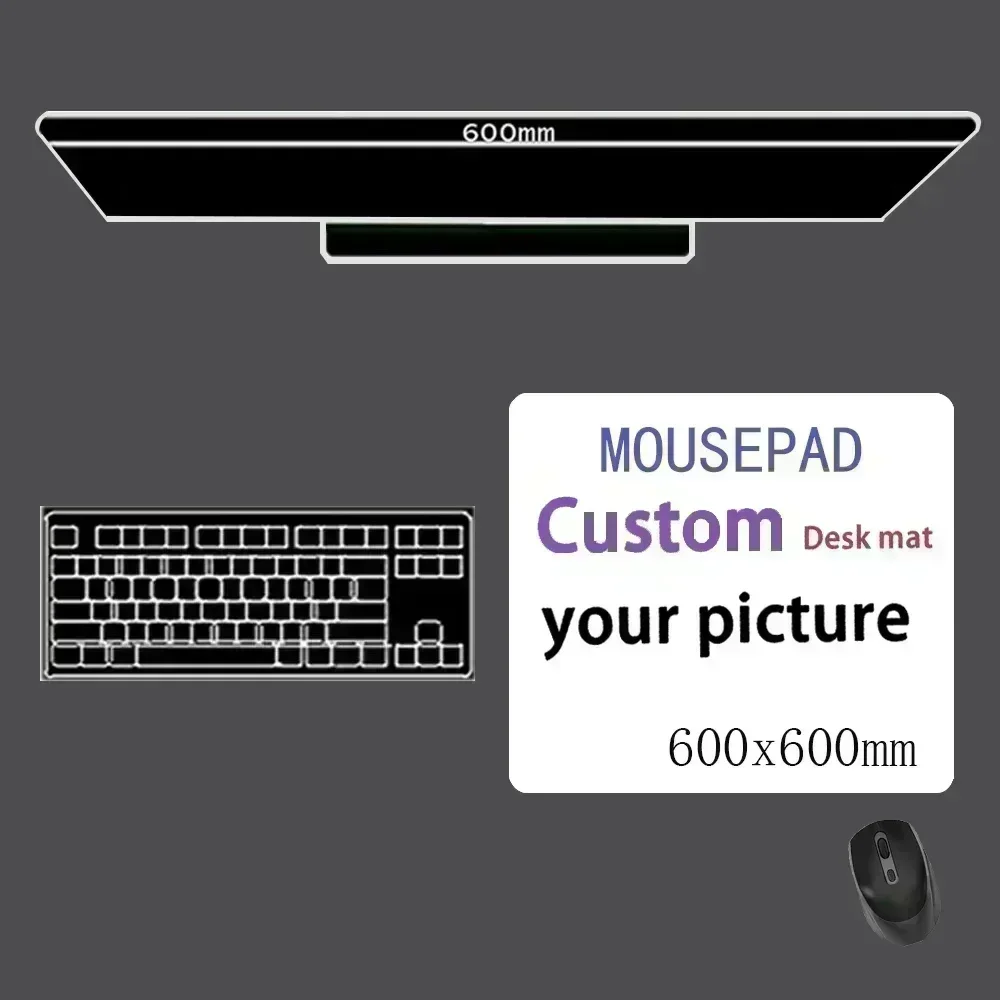 Small Size Custom Playmat Mouse Pad Deskmat Custom Gaming Image Tabletop Gaming Mat 60 70 Mousepad Custom Gamer Mouse Mat