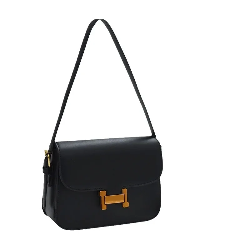 Fashion RetroSingle Shoulder BagsFor WomenCasual CommuterSmall Square BagsCrossbody BagHigh Sense Versatile Handbags - 4