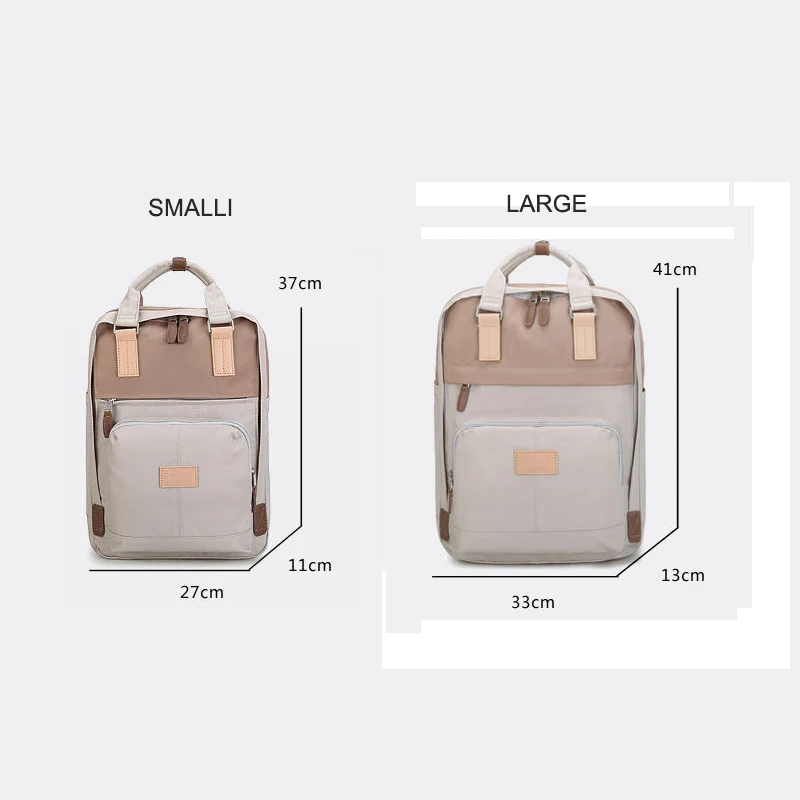 Fashion Women Backpack High Quality Large Capacity Waterproof Rucksack for Girls Schoobag 14 Inch Laptop Back Pack