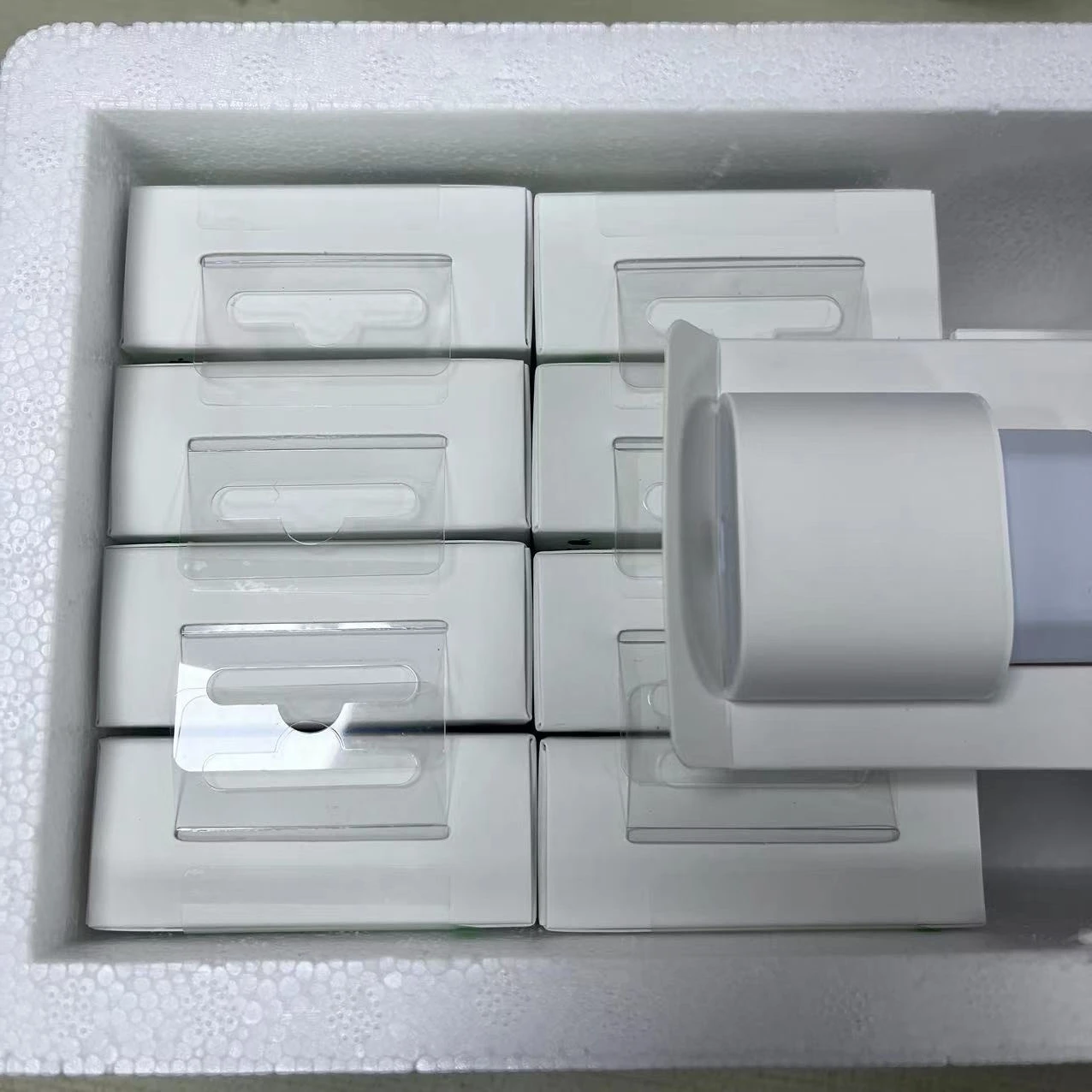 ID USB-C 전원 어댑터 충전기, 아이폰 15, 14, 13, 12, 11 프로 맥스, 20W 고속 C 타입 PD 충전기, 10 인 1 박스용, 8 개/ 20W