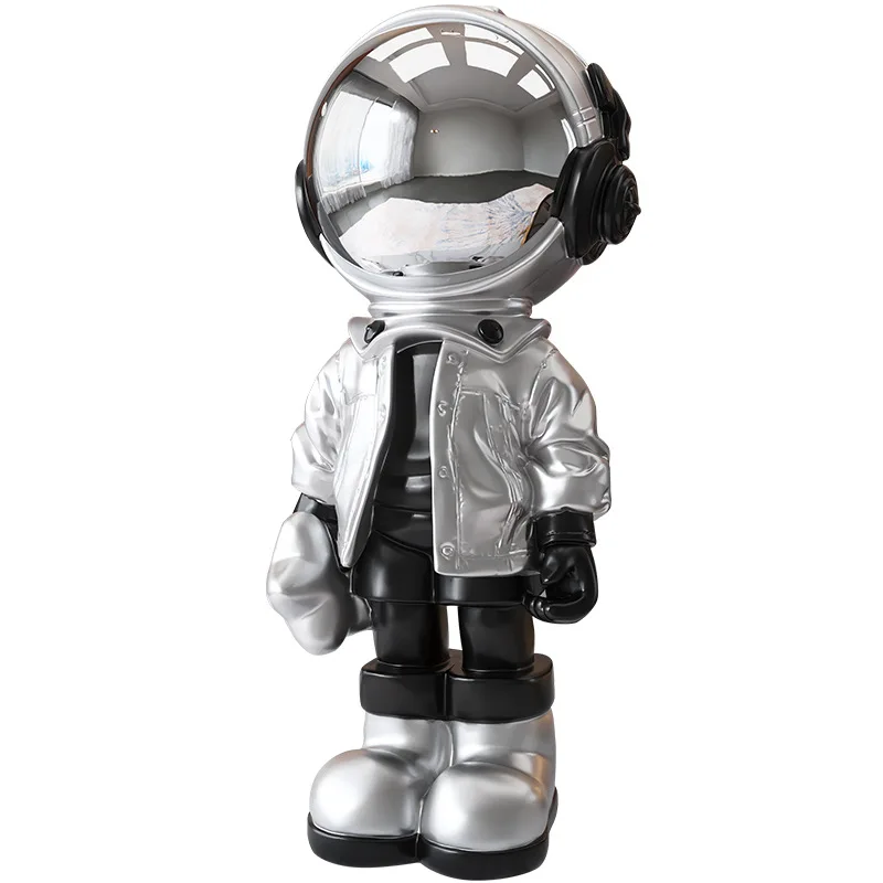 Plating Golden Astronaut Craft Sculpture Statue Nordic home Decoration Luxury Ornaments Decor for Home Resin Art